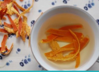 მანდარინის ქერქის სასწაული შედეგები ბრონქიტისა და ხველის დროს