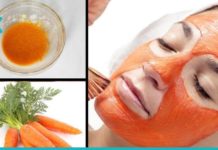 სტაფილოს სახის ნიღაბი ბუნებრივი ფერის მისაღებად და ნაოჭების გასაქრობად