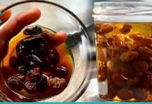 ქიშმიში და წყალი ორგანიზმის გასაწმენდად. ეს ყველამ უნდა სცადოს