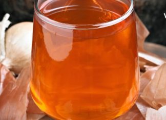 ამ ნაყენს უებარი სამკურნალო თვისებები აქვს. მოამზადეთ ის ხახვის ფურცლებისგან