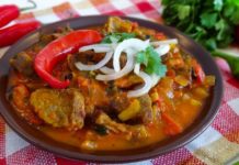 უგემრიელესი ბოსტნეულის სალიანკა , საოცარი გემო აქვს.