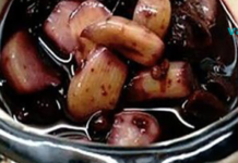 ნიორი და ღვინო, ძლიერი ბუნებრივი საშუალება, რომელიც მკურნალობს 100-ზე მეტ დაავადებას. ისწავლეთ მისი მომზადება!