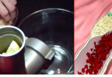 დადასტურებული რეცეპტი! მხოლოდ 1 კოვზი უზმოზე და თქვენი სისხლძარღვები გასუფთავდება!