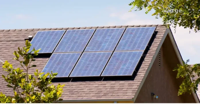 solar panels mzis panelebis upiratesoba